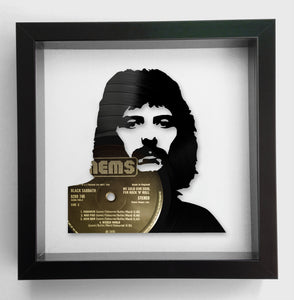 Tony Iommi from Black Sabbath - Master of Reality Original Vinyl Art 1971