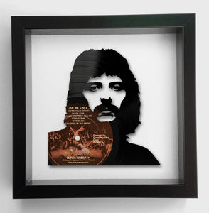 Tony Iommi from Black Sabbath - Master of Reality Original Vinyl Art 1971