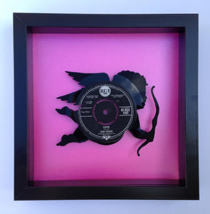 Sam Cooke 'Cupid' Valentine Vinyl Record Art 1961